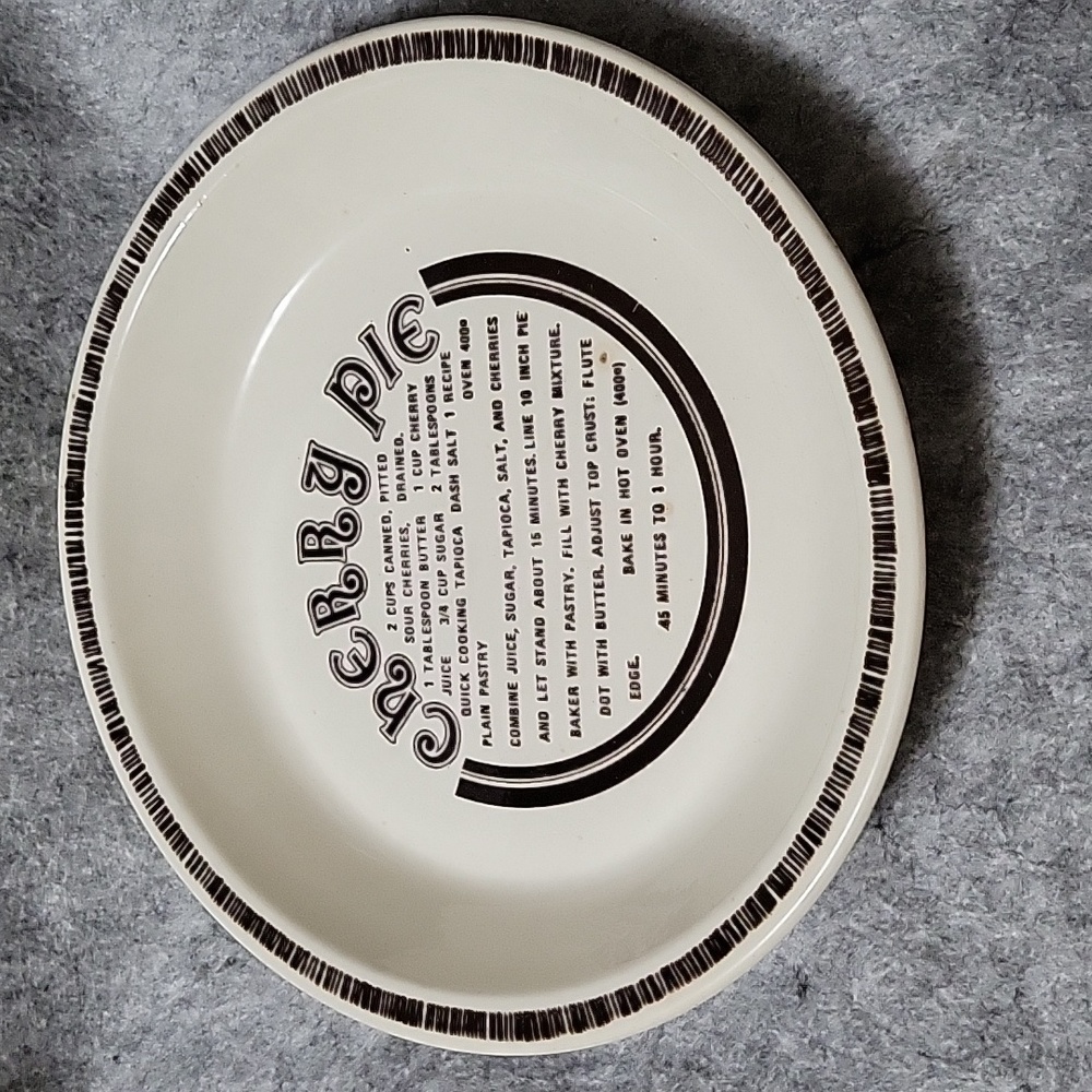 Cherry Pie Recipe Pie Plate
